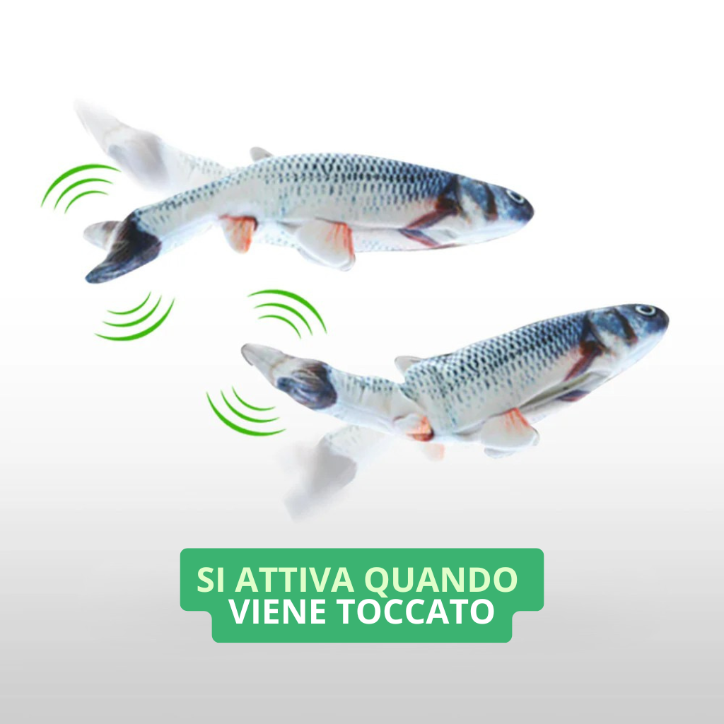 Pesciolino Saltellante Gioco Interattivo per Gatti