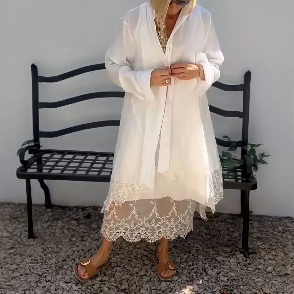 Arya™ - Completo con abito in pizzo