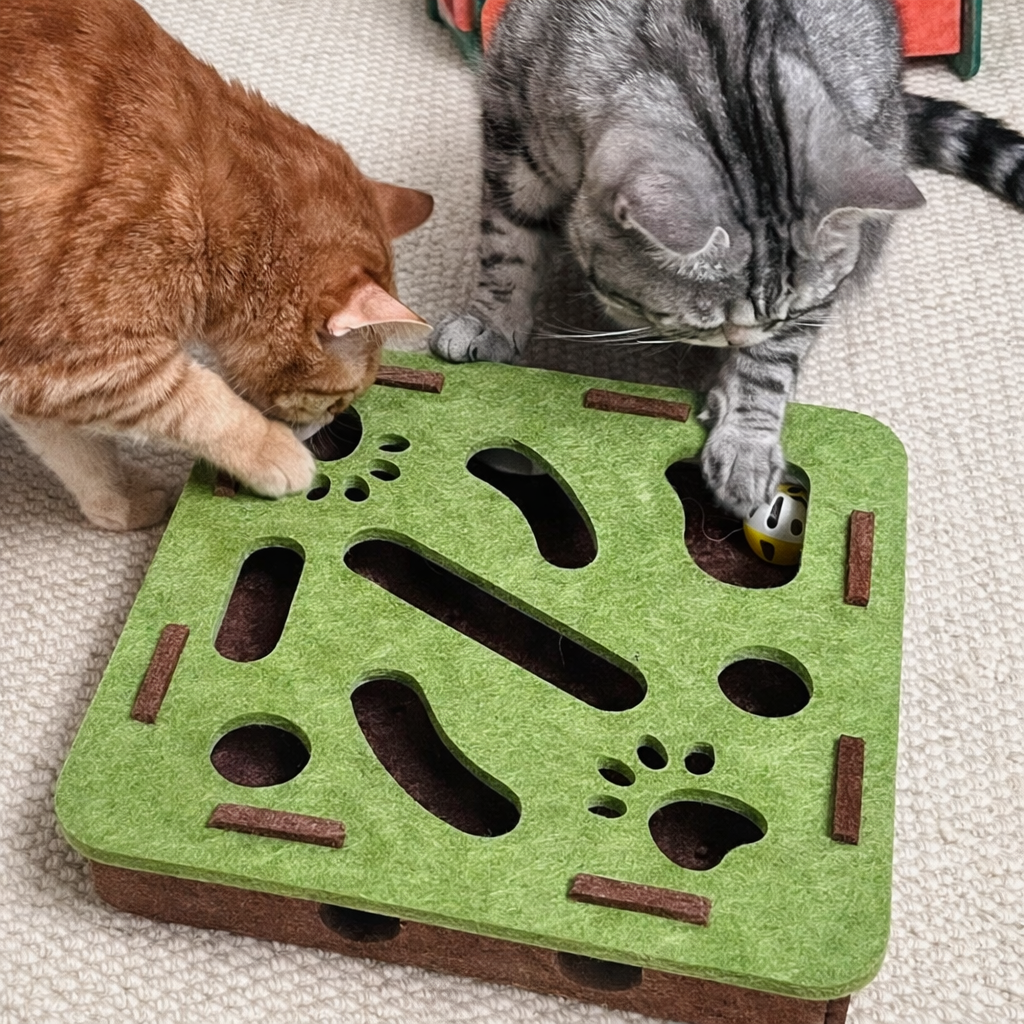 PuzzlePurr™ – Gioco Interattivo per Gatti