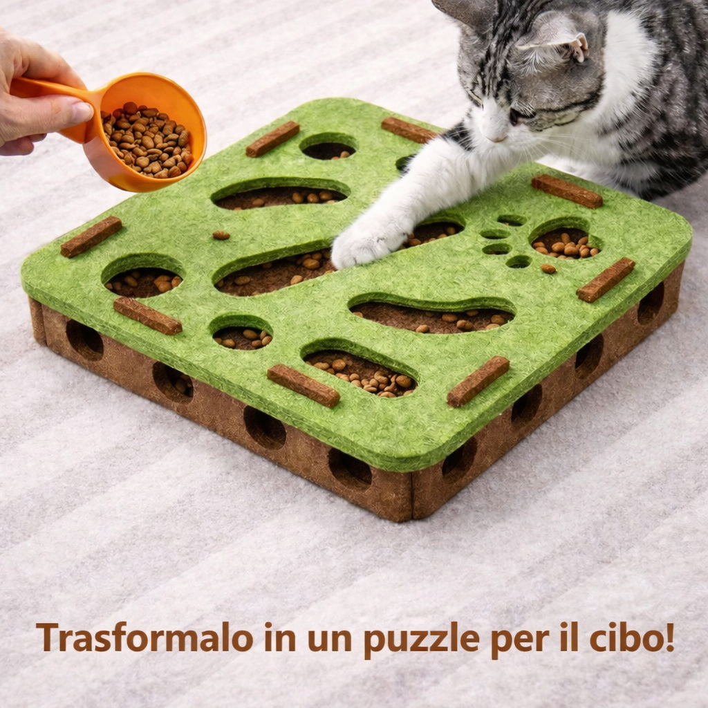 PuzzlePurr™ – Gioco Interattivo per Gatti